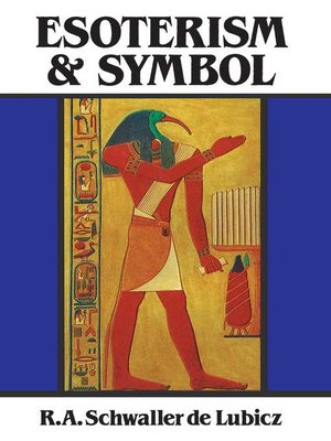 cover image of Esoterism and Symbol